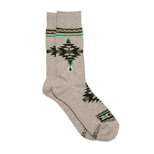 Load image into Gallery viewer, Geometric Grey Socks that Plant Trees