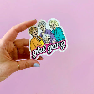 Girl Gang Golden Girls Sticker
