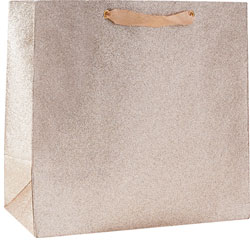 Champagne Glitter Gift Bag