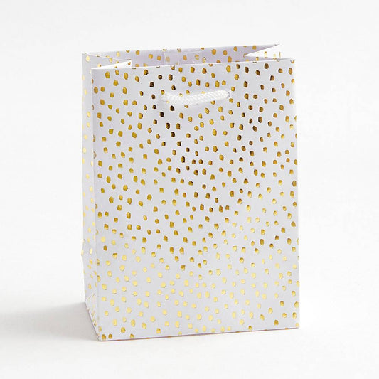 Gold Foil Flurry Gift Bag