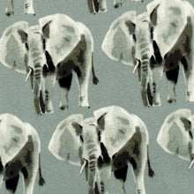 Load image into Gallery viewer, Grey Elephant Organic Kerchief Bib