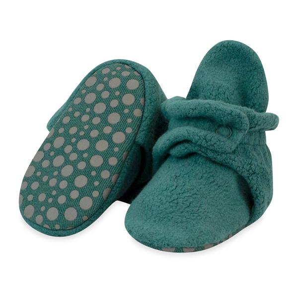 Fern Cozie Fleece Gripper Bootie