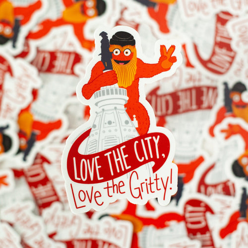 Love the City, Love the Gritty Sticker