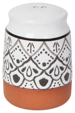 Load image into Gallery viewer, Harmony Print Terracotta Salt &amp; Pepper Shaker