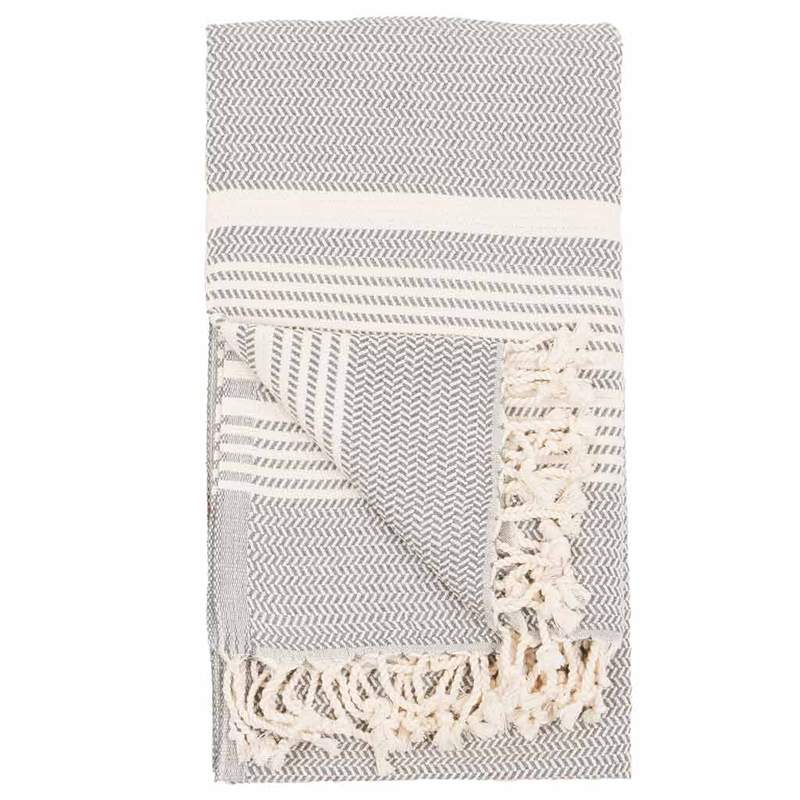 Slate Hasir Turkish Towel