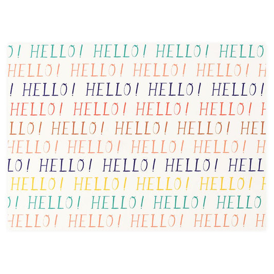 Hello! Goodbye! Greeting Card