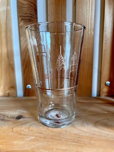 Philadelphia Skyline Pint Glasses