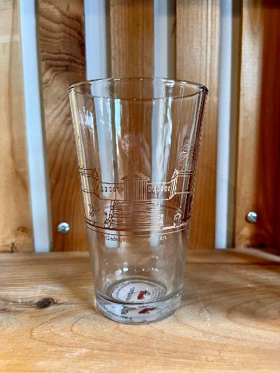 Philadelphia Skyline Pint Glasses - Ali's Wagon