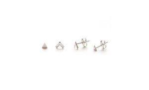 Sterling Silver Insignia Stud Combo
