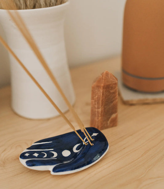 Jalini Hamsa Incense Holder