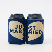 Load image into Gallery viewer, Just Married Coozie Set
