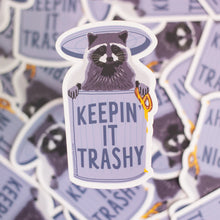 Load image into Gallery viewer, Keepin&#39; it Trashy Raccoon Sticker