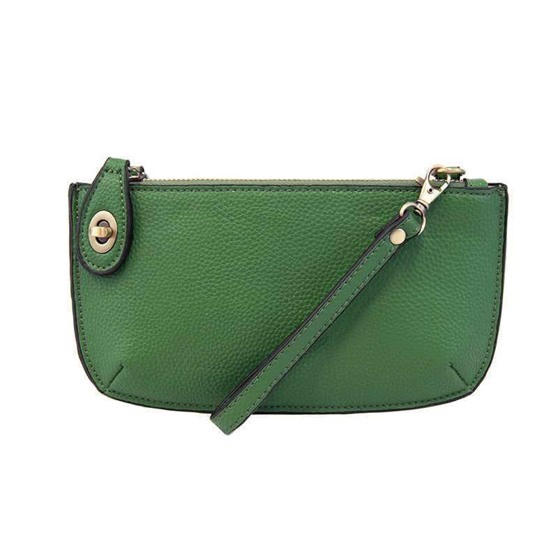 Kelly Green Mini Crossbody & Wristlet