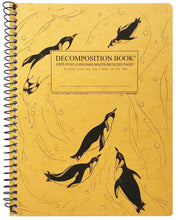 Load image into Gallery viewer, King Penguin Spiral Decomposition Notebook