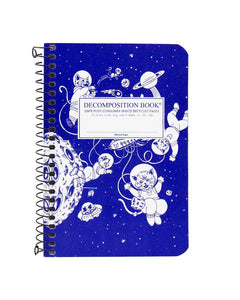 Kittens in Space Pocket Spiral Decomposition Notebook