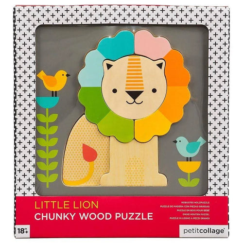 Little Lion Chunky Wooden Puzzle