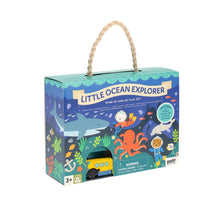 Load image into Gallery viewer, Little Ocean Explorer Wind Up &amp; Go Playset