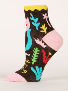 Look Who's Blooming Ankle Socks