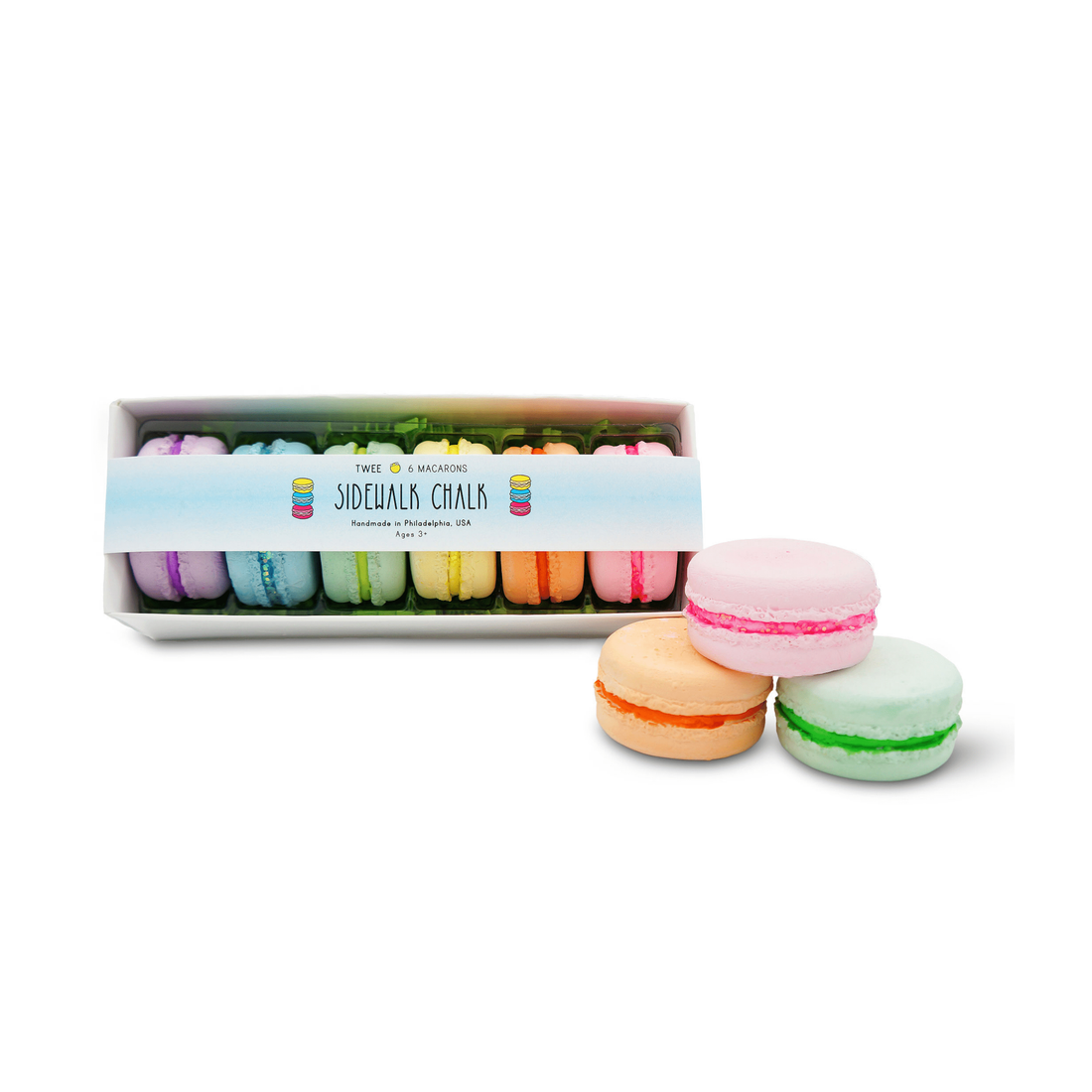 Macaron Sidewalk Chalk