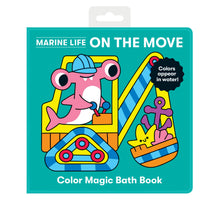 Load image into Gallery viewer, Marine Life on the Move Color Magic Bath Book