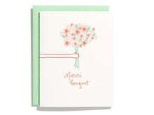 Load image into Gallery viewer, Merci Bouquet Thank You Card