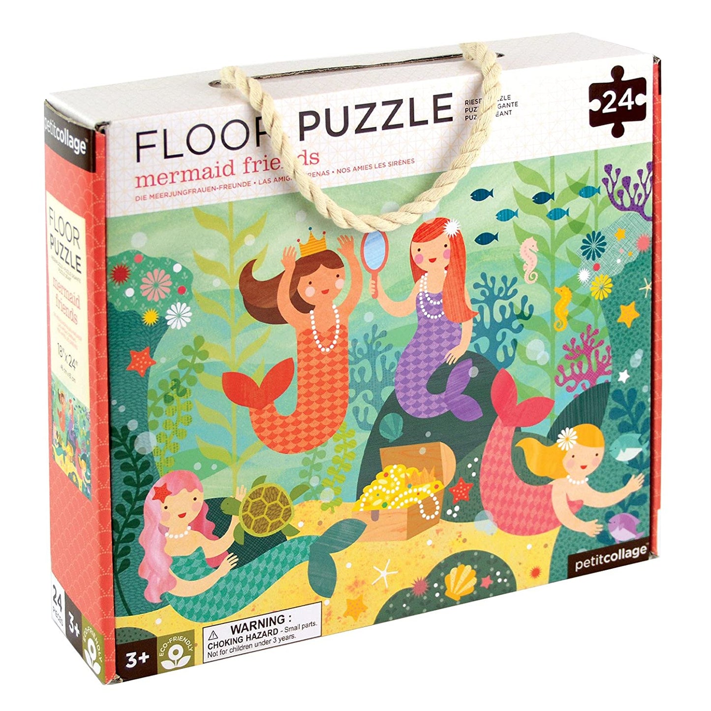 Mermaid Friends 24 Piece Floor Puzzle