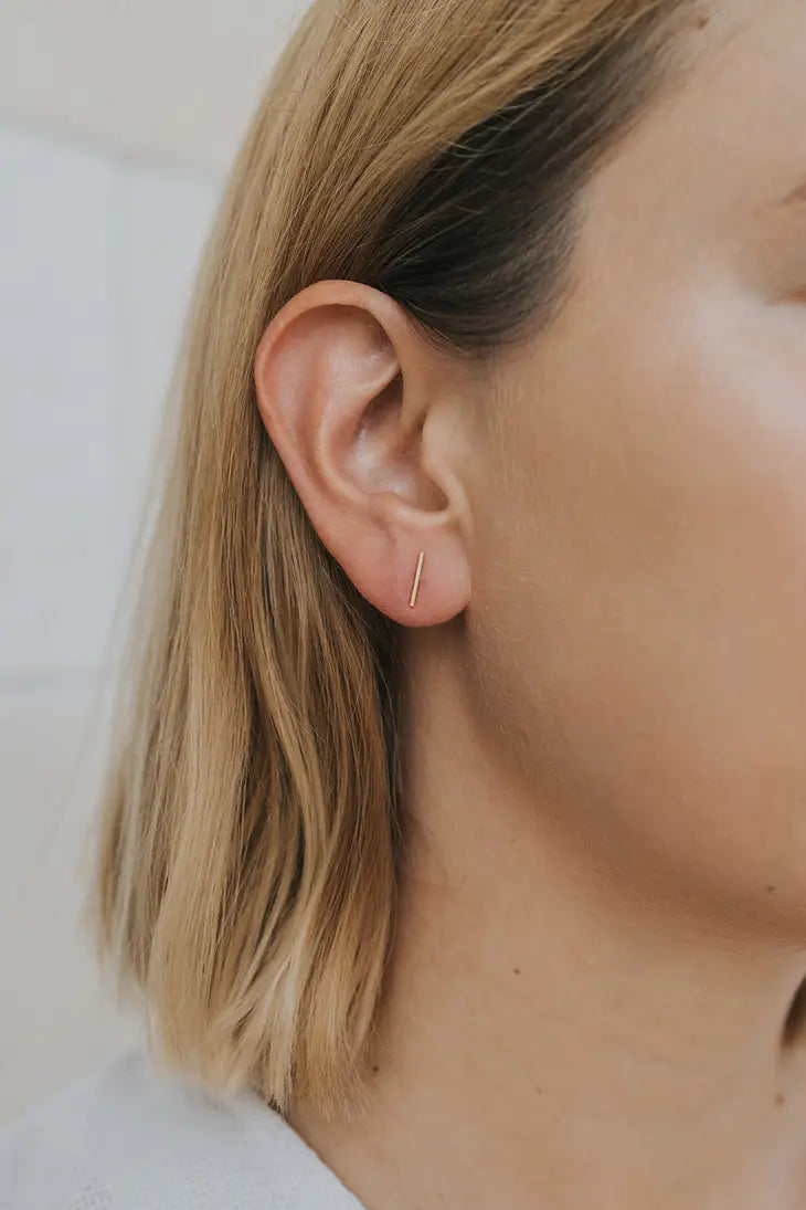 Minimalist Bar Earrings