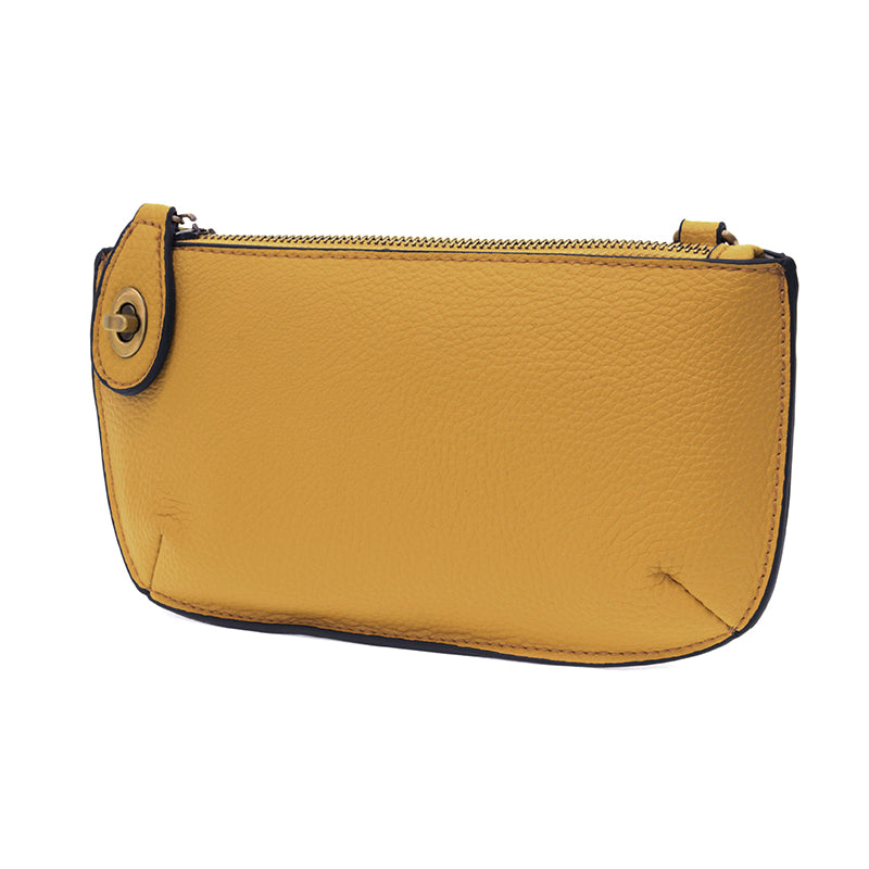 Mustard Mini Crossbody & Wristlet