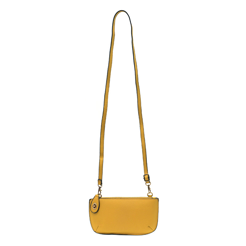 Mustard Mini Crossbody & Wristlet