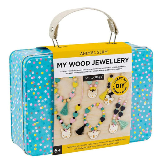 My Wood Jewelry Animal Glam DIY Set