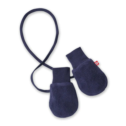 Denim Navy Cozie Fleece Mitten