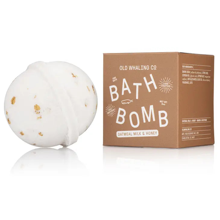 Oatmeal, Milk, & Honey Bath Bomb