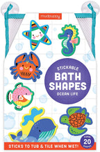 Load image into Gallery viewer, Ocean Life Stickable Bath Shapes
