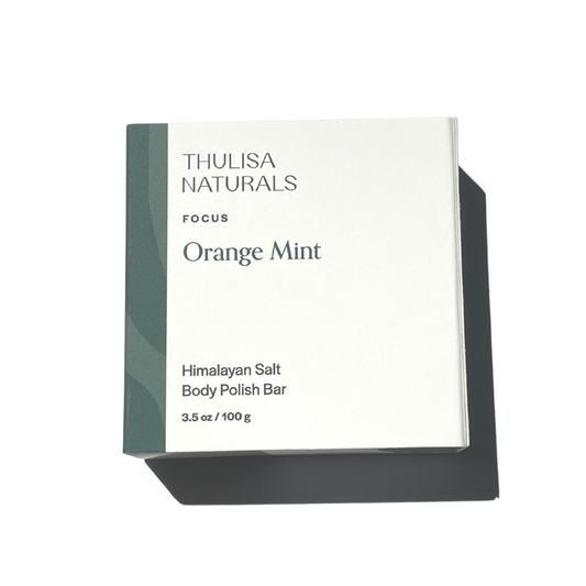 Orange Mint Body Polish Scrub Bar