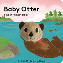 Load image into Gallery viewer, Baby Otter Finger Puppet Book