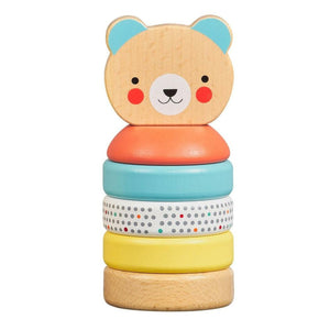 Happy Bear Wooden Stacking Toy