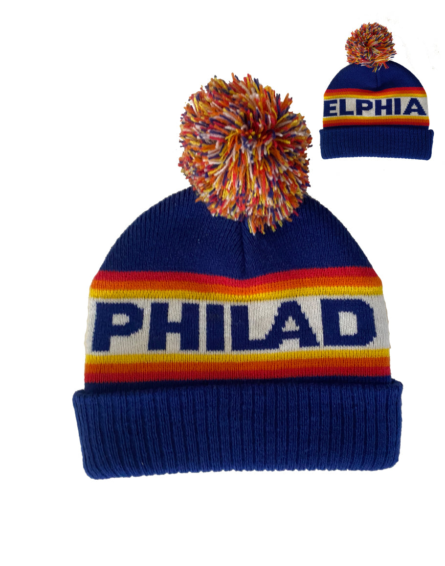 Baby Philadelphia Sunrise Pom Beanie