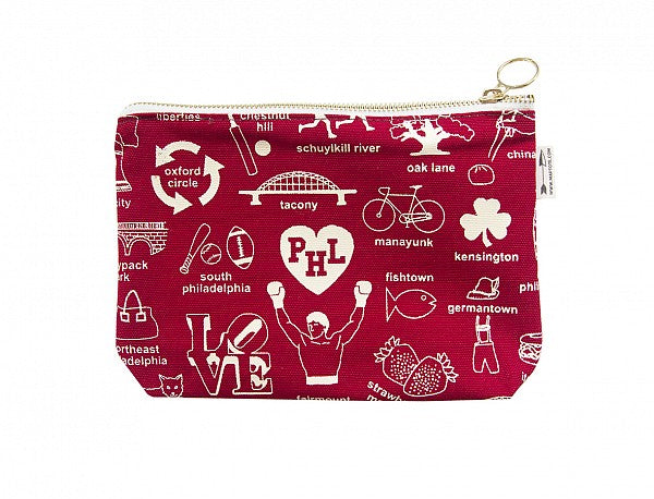 Philadelphia Zip Pouch - Ali's Wagon