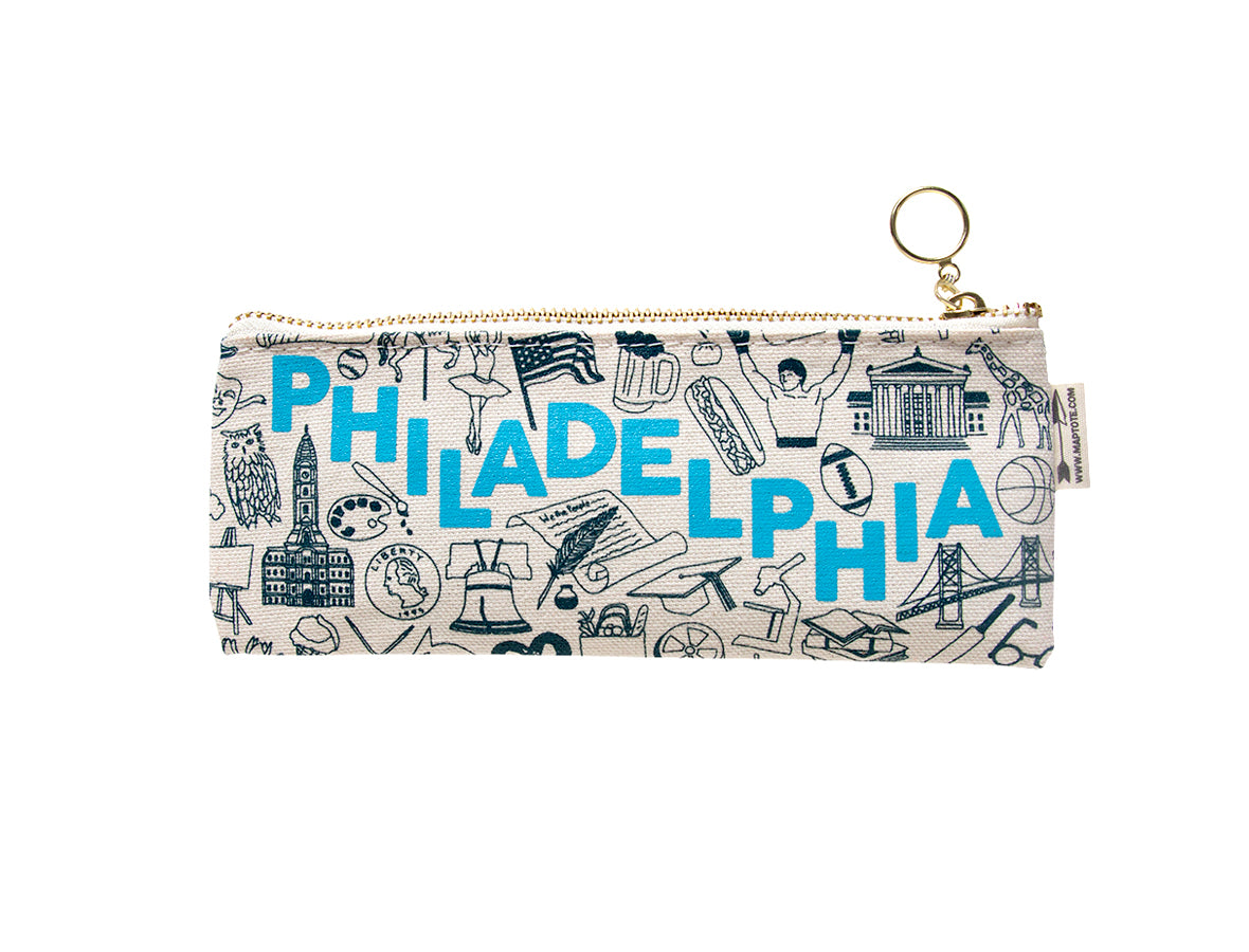 Philadelphia Pencil Pouch - Ali's Wagon
