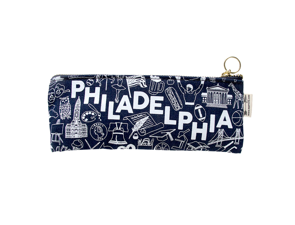 Philadelphia Pencil Pouch - Ali's Wagon