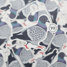 Load image into Gallery viewer, Yo! Pigeon Sticker