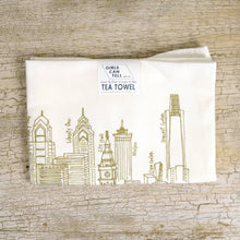 Load image into Gallery viewer, Philly Skyline Tea Towel - Ali&#39;s Wagon
