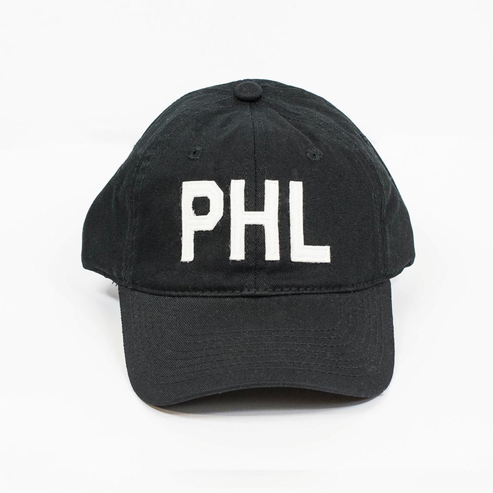 Black PHL Baseball Hat