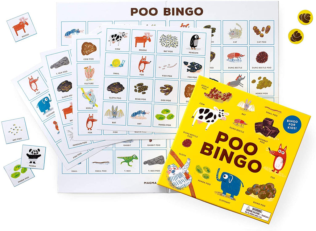 Poop Bingo Game