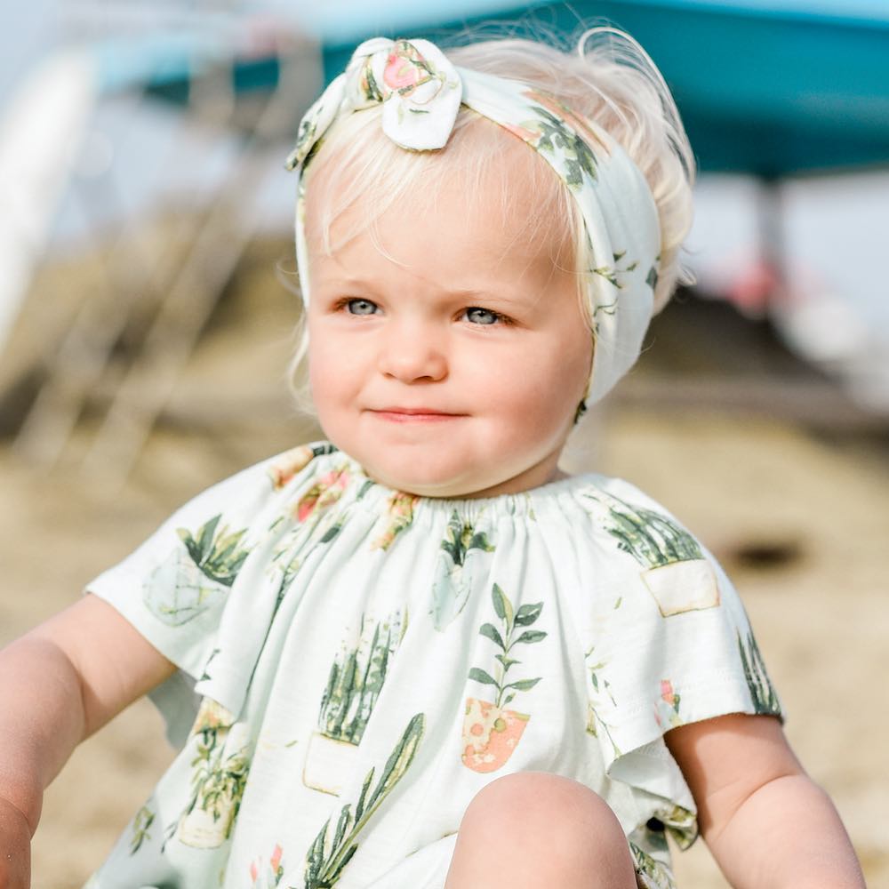 Potted Plants Organic Headband