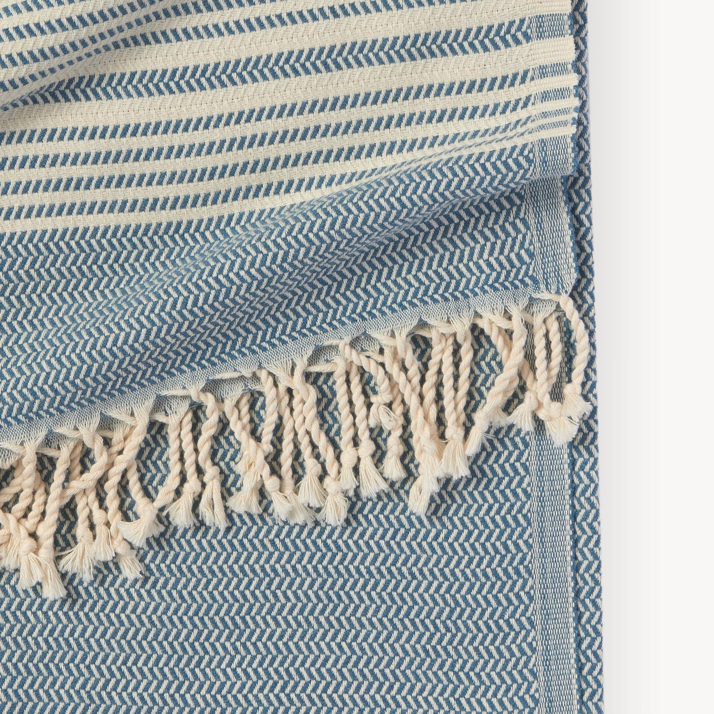 Prussian Blue Hasir Turkish Towel