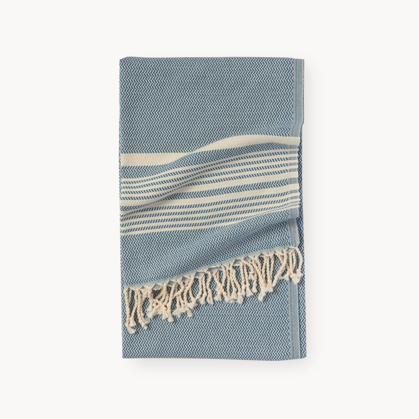 Prussian Blue Hasir Turkish Towel