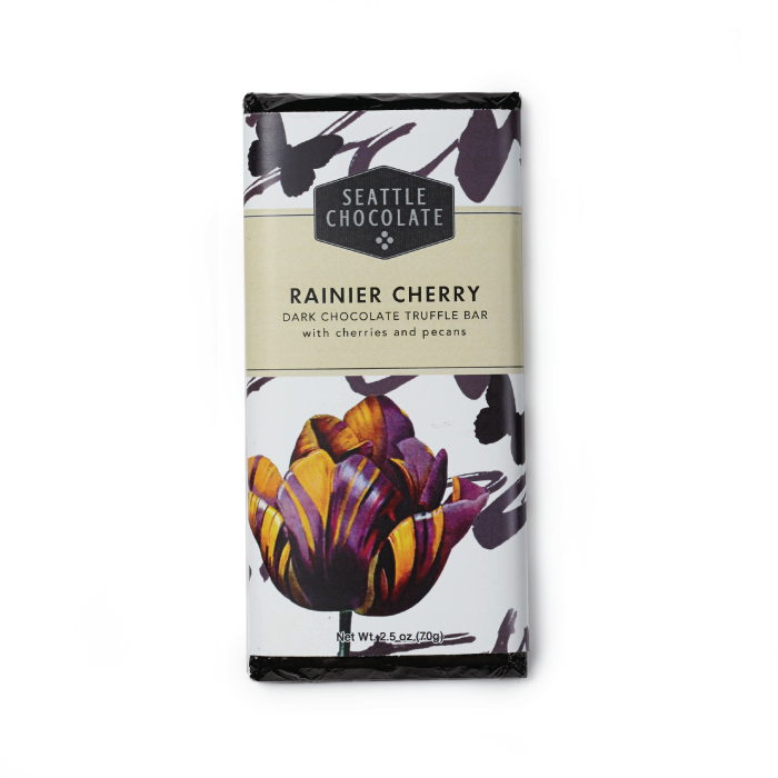 Rainier Cherry Dark Chocolate Truffle Bar