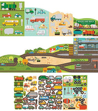 Load image into Gallery viewer, Roads &amp; Rails Sticker Activity Set