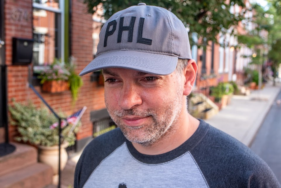 Charcoal PHL Baseball Hat